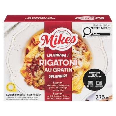 Mikes Mikes Rigatoni Sauce Au Gratin 275 g, 2,18 $/100g