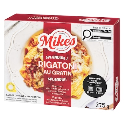 Mikes Rigatoni Sauce Au Gratin
