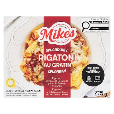 Mikes Rigatoni Sauce Au Gratin