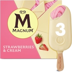 Magnum Strawberries & Cream Ice Cream Bar with Rainforest Alliance