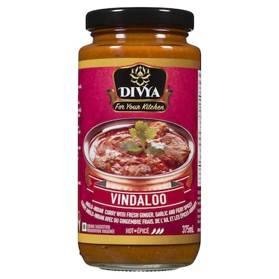 Anglo-Indian Curry with Fresh Ginger, Garlic and Fiery Spices Vindaloo Hot