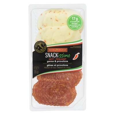 Marcangelo Hot Genoa Hot Provolone Snackissimo 70 g, $7.13/100g