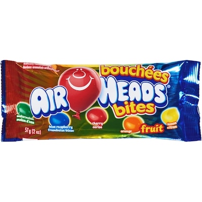 Air Heads Friandises à saveur artificielle de fruits 18x57.0 g, 1,56 $/100g