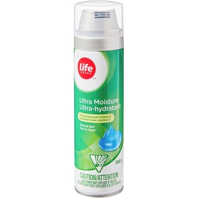 Life Brand Ultra Moisture Shave Gel 200 ml, $1.41/100ml