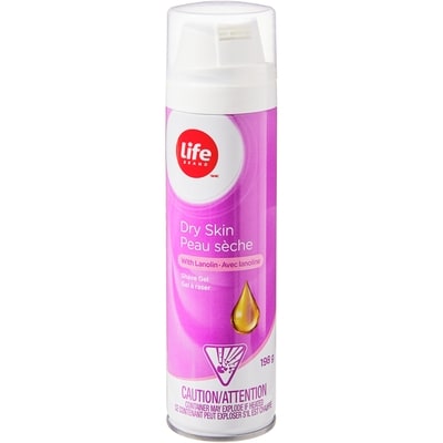 Life Gel à raser pour peau sèche 200 ml, 1,40 $/100ml