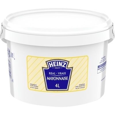 Heinz Mayonnaise Real, 4L 4 l, $0.60/100ml
