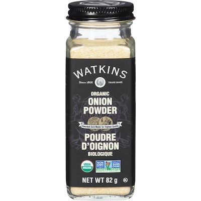 J.R. Watkins Poudre d’oignon biologique 82 g, 9,74 $/100g