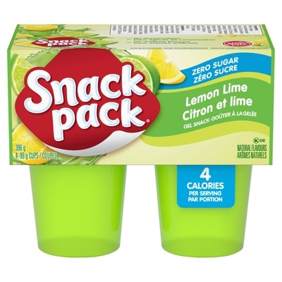 Snackpack Snack Pack Pudding Gel Lemon Lime 396 g, $0.63/100g
