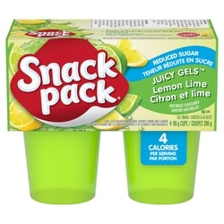 Snackpack Juicy gels citron et lime 396 g, 0,51 $/100g