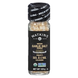Organic Garlic Salt Grinder