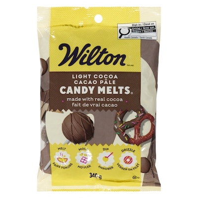 Wilton Candy Melts® 12oz Light Cocoa 340 g, $1.76/100g