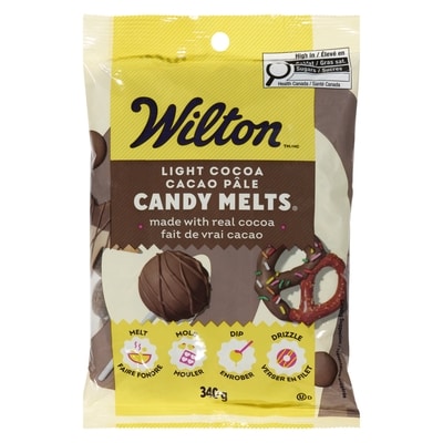 Wilton Bonbon Candy Melts cacao pâle 12 oz 340 g, 1,76 $/100g