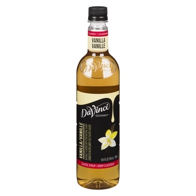 Davinci Sirop DaVinci Gourmet Classic, vanille 750 ml, 1,24 $/100ml