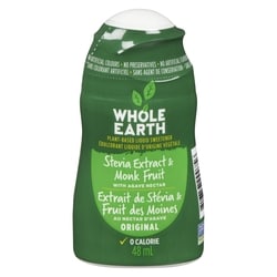 Whole Earth Stevia & Monk Fruit Sweetening Liquid