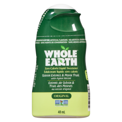 Whole Earth Stevia & Monk Fruit Sweetening Liquid