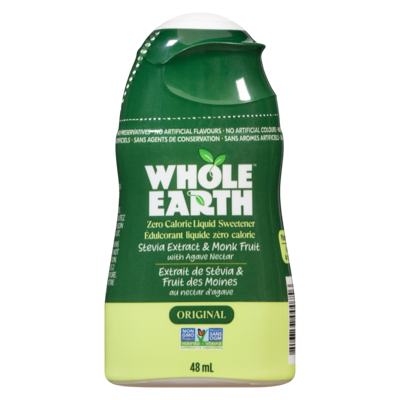 Whole Earth Sweetner Co. Édulcorant liquide à base de stevia et de fruit du moine, Whole Earth 48 ml, 12,48 $/100ml