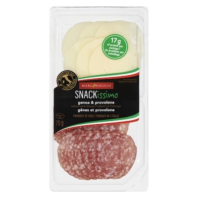 Marcangelo Snackissimo Genoa & Provolone 70 g, $7.13/100g