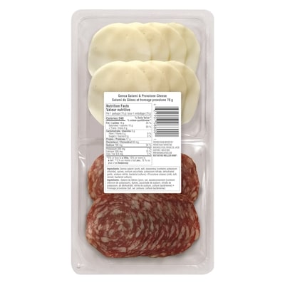 Genoa Salami and Provolone Cheese
