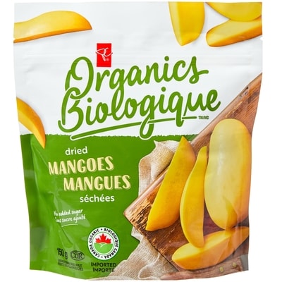 PC Biologique Mangue Séchée 150 g, 5,33 $/100g