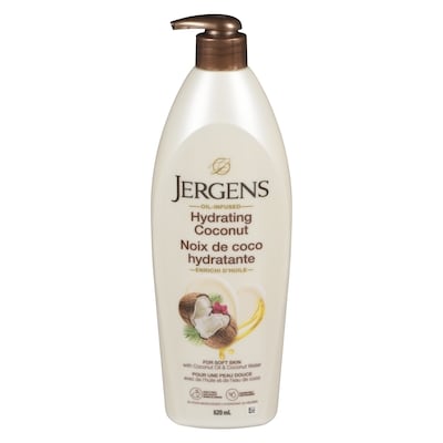 Jergens Hydrating Coconut Moisturizer 620 ml, $1.64/100ml