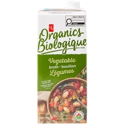 PC Biologique Bouillon De Légumes 900 ml, 0,22 $/100ml