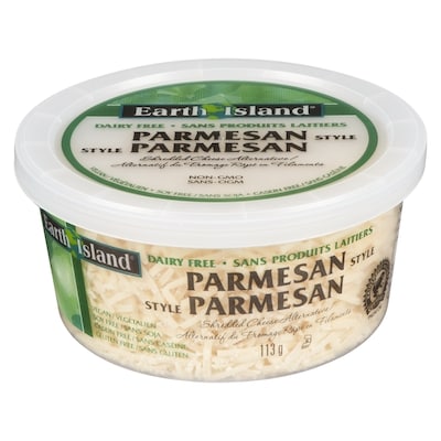 Earth Island Shredded Cheese Alternative Parmesan Style 113 g, $7.07/100g