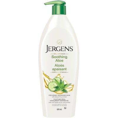 Jergens Soothing Aloe Moisturizer 620 ml, $1.45/100ml