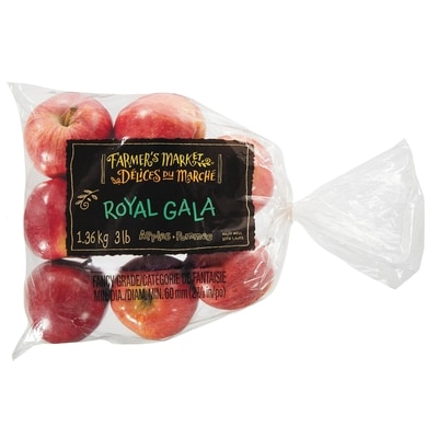 Farmer's Market Apple Gala 2.267 kg, $0.40/100g