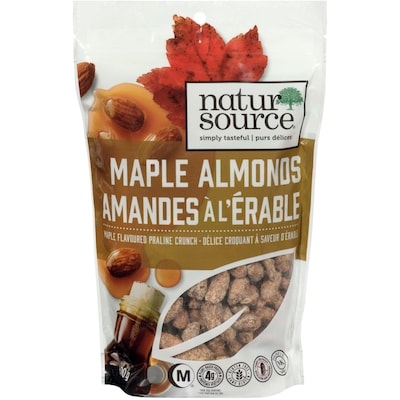 Natursource Amandes à l’érable de NaturSource 600 g, 2,67 $/100g