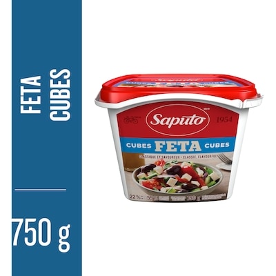 Saputo Fromages Feta en cubes 750 g, 2,07 $/100g
