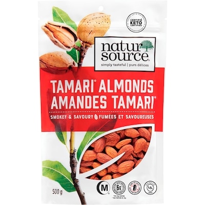 Natursource Tamari Almonds 500 g, $3.20/100g