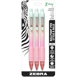 Zebra Stylo à encre bleu Z-Grip, paq de 4 4x1.0 ea, 1,00 $/1ch