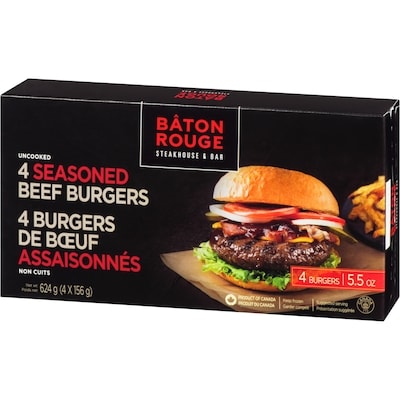 4 burgers de bœuf