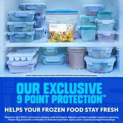 Ziploc Freezer Bags Large, with Stay Open Technology - 60 ea | Zehrs