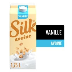 Silk Oat, boisson d'avoine crémeux, saveur vanille 1.75 l, 0,24 $/100ml