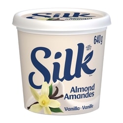 Silk Yogourt aux amandes, sans produits laitiers, vanille 640 g, 1,01 $/100g