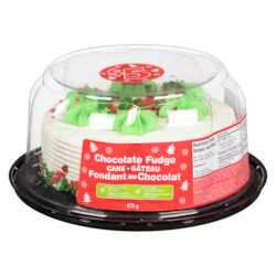 Charlotte's 6" Holiday Chocolate Fudge Cake 475 g, $1.37/100g