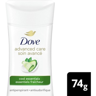 Dove Advanced Care Cool Essentials Scent Deodorant for Women 74 g, $12.15/100g