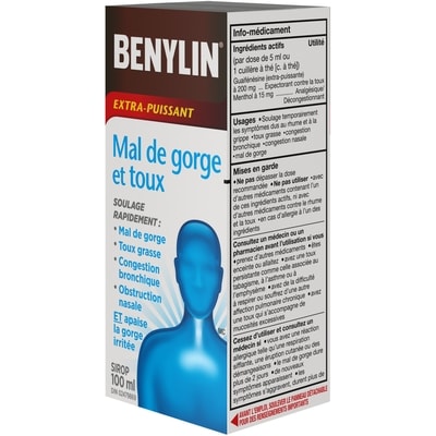 Beny Sirop Toux Mal De Gorge