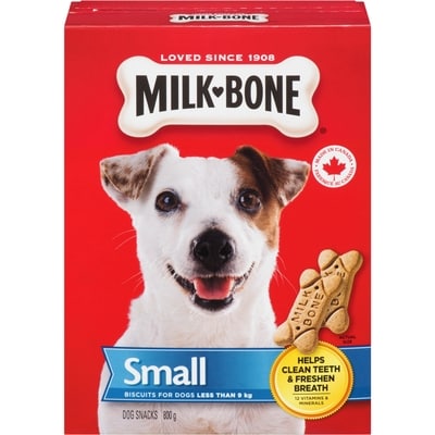 Milkbone Dog Biscuits Original Small 800 g, $0.62/100g