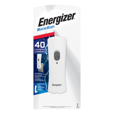 Energizer Rechargeable Compact Handheld LED Flashlight. 1 ea, $20.00/1ea