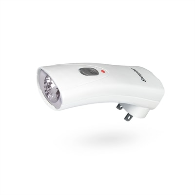 Rechargeable Compact Handheld LED Flashlight.