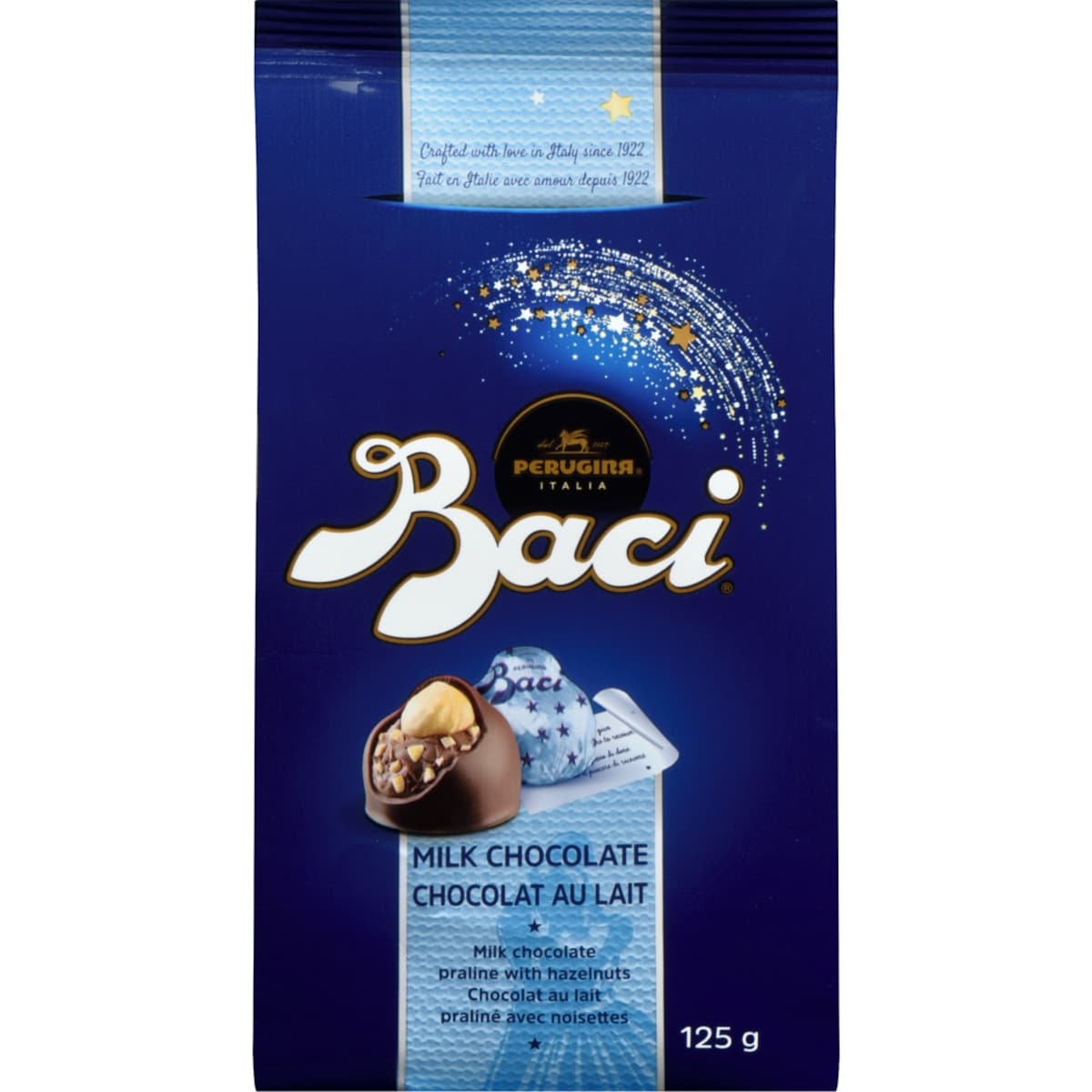 Perugina Baci Milk Chocolate Praline With Hazelnuts  125 g, $6.39/100g