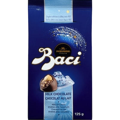 Perugina Baci Milk Chocolate Praline With Hazelnuts  125 g, $8.79/100g
