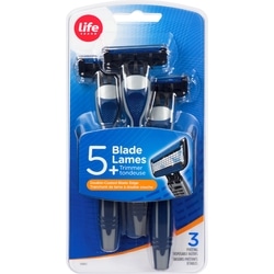 Life Brand 5 Blade Disposable Men 1 ea, $7.49/1ea