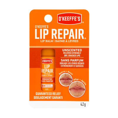 Okeefe Lip Repair Unscented Lip Balm 4.2 g, $154.52/100g