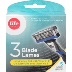 Life Brand Advanced Men's 3 Blade Cartridges 1 ea, $8.99/1ea