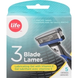 Life Cartouches à trois lames Advanced pour hommes 1 ea, 10,99 $/1ch