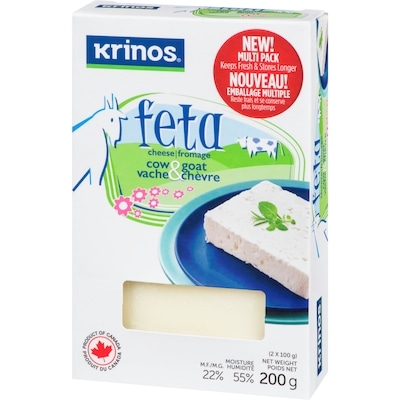 Fromage féta au lait de vache et de chèvre&nbsp;&nbsp;