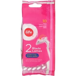 Life Rasoir jetable à prise confortable pour femmes 1 ea, 7,99 $/1ch
